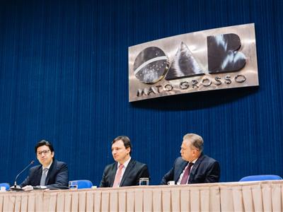 Foto da Notícia: 'Vivemos um tempo de ebulição do Processo Penal', avalia processualista em visita a MT