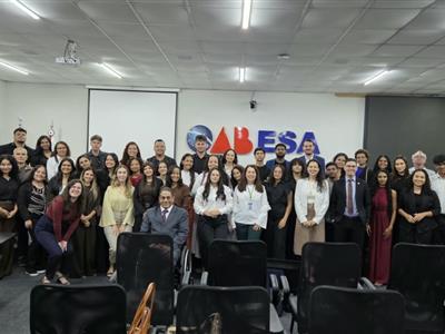 Notícia destaque: OAB-MT recebe alunos de Direito da UNEMAT Barra do Bugres