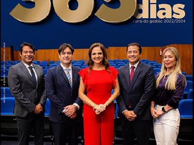 Foto da Notícia: Revista da OAB-MT destaca ações do primeiro ano de gestão de Gisela Cardoso